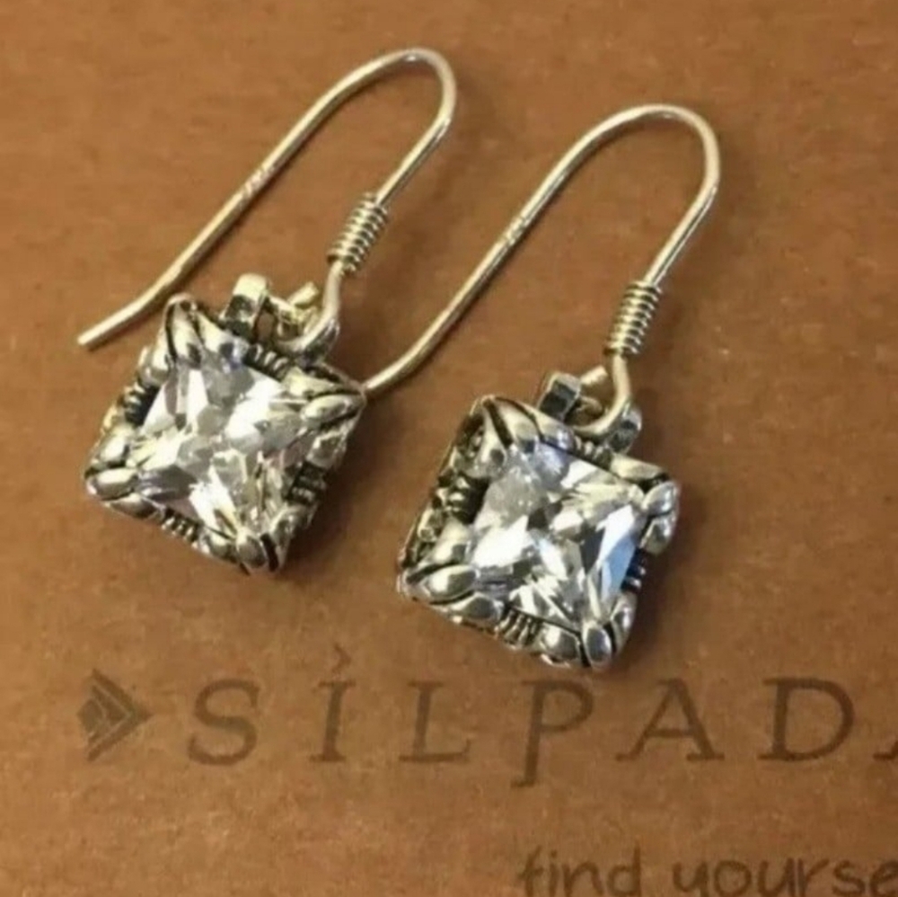 Silpada Sterling Silver Uptown Earrings